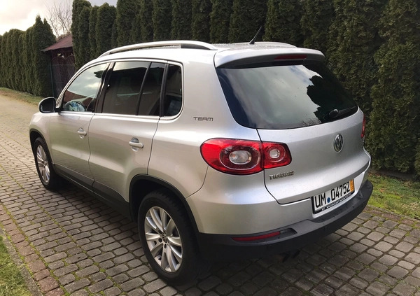 Volkswagen Tiguan cena 28900 przebieg: 189000, rok produkcji 2010 z Szczecin małe 137